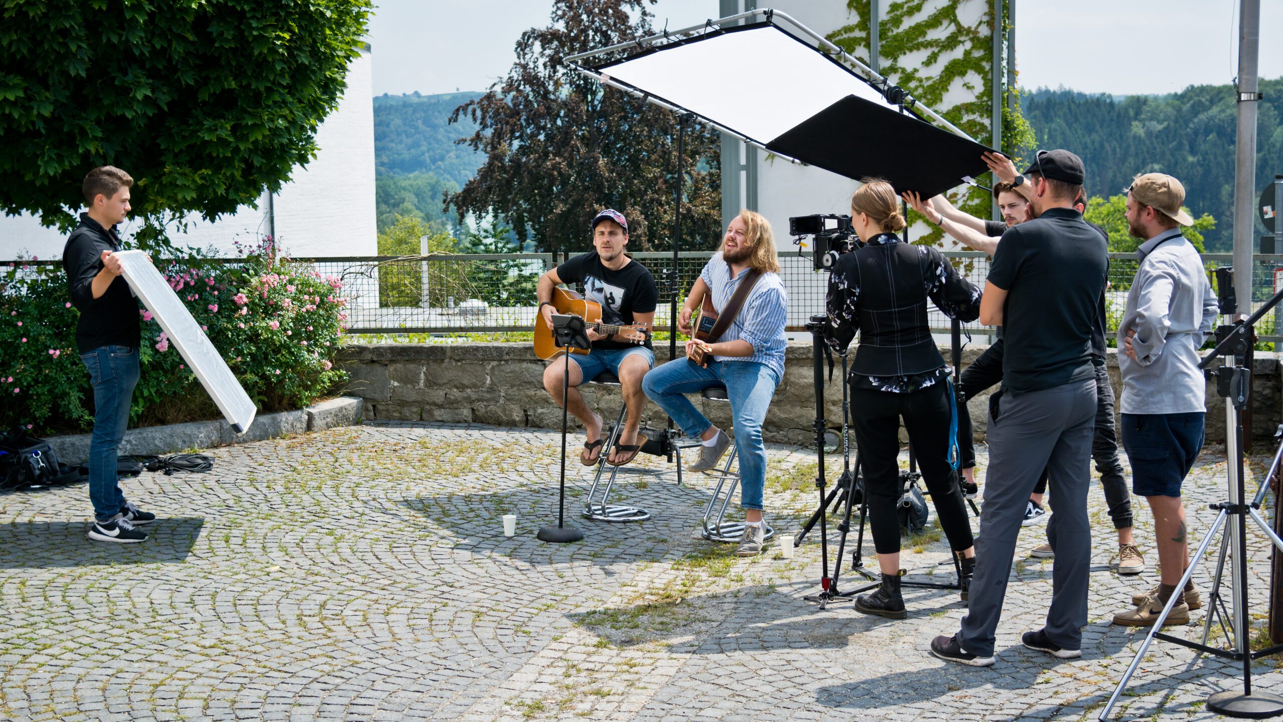 Filmset an der Athanor Akademie